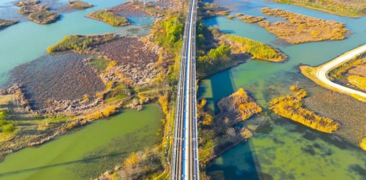 全国首个生态湿地蓄洪区明年全部完工